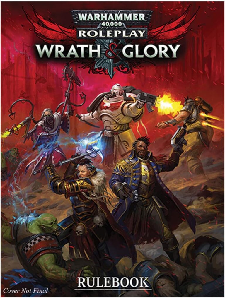 Warhammer 40,000 Wrath & Glory Core Rulebook: Epic 40K RPG for 2+ Players