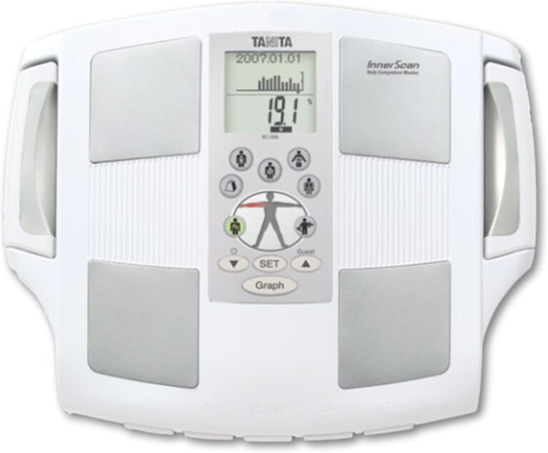 Tanita BC-568 InBody Digital Scale: FDA-Cleared Body Composition Analyzer for Fat, Muscle & BMI