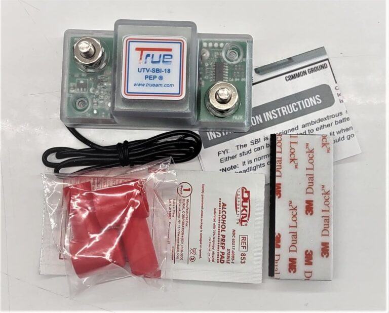 TRUE UTV-SBI-18 Smart Battery Isolator: Protect Your UTV’s Electrical System & Prevent Dead Batteries