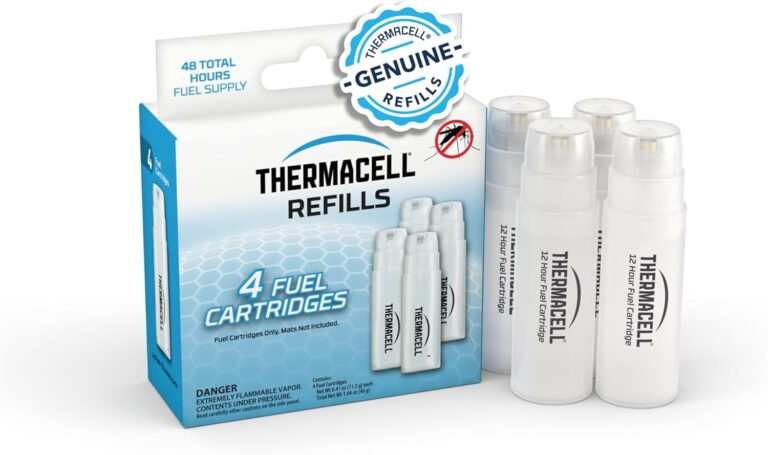 Thermacell Mosquito Repellent Refills | 15-Foot Protection Zone, No-Spray, Long-Lasting for Any Fuel-Powered Repeller