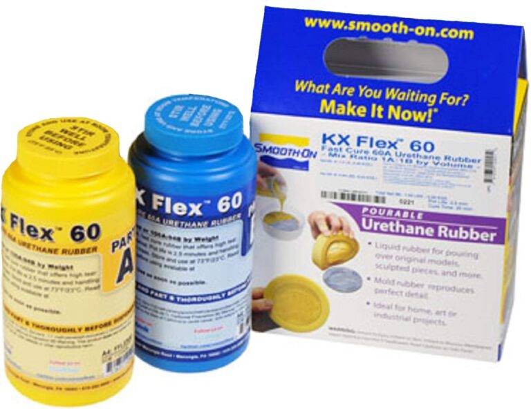 Smooth-On KX Flex 60 Pourable Urethane Rubber Trial Size | Flexible Mold Making Rubber