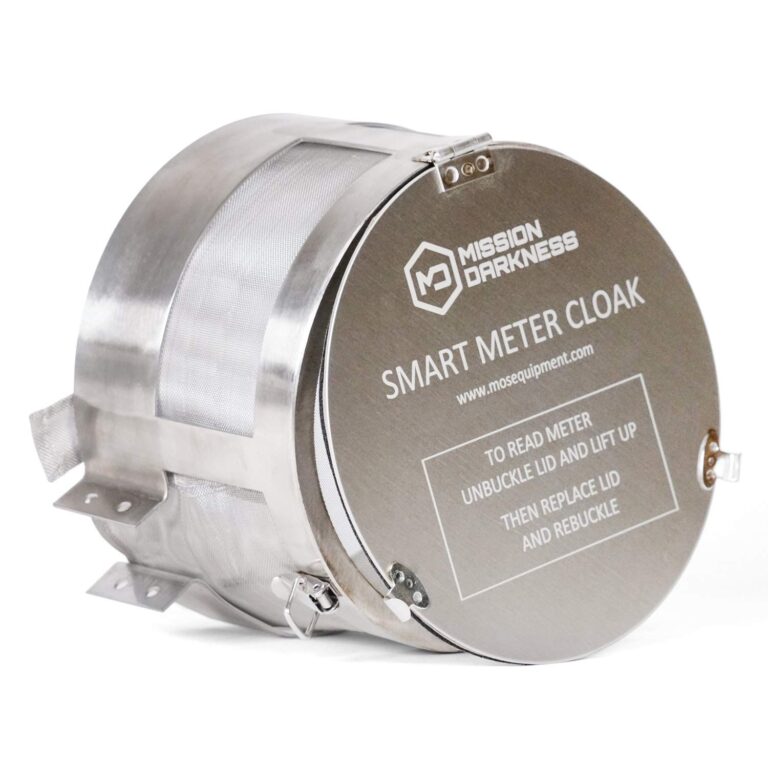 Mission Darkness Smart Meter Cloak: Dual-Layer RF EMF Shielding to Block Harmful Smart Meter Radiation