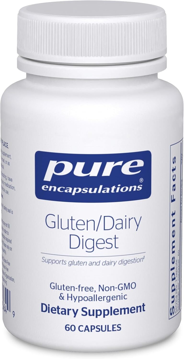 Pure Encapsulations Gluten/Dairy Digest | Enzyme Supplement for Gluten & Dairy Digestion Support | 60 Capsules