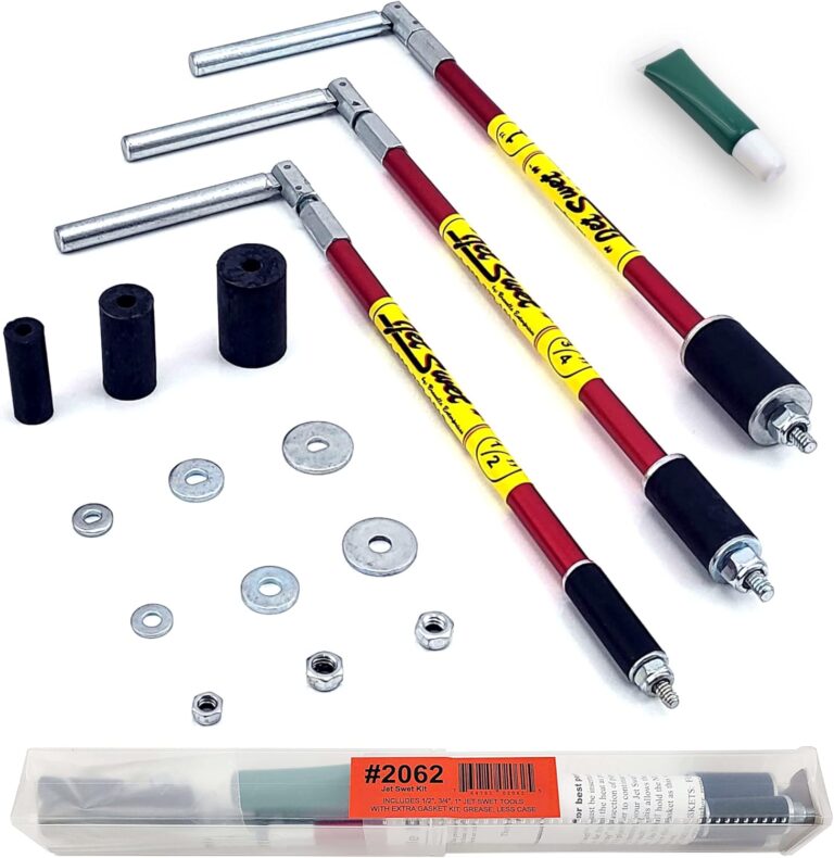 Jet Swet 2062 Kit: Heavy Duty Plumbing Plugs for Fast Copper/PVC Water Line Repairs – Solder Without Draining