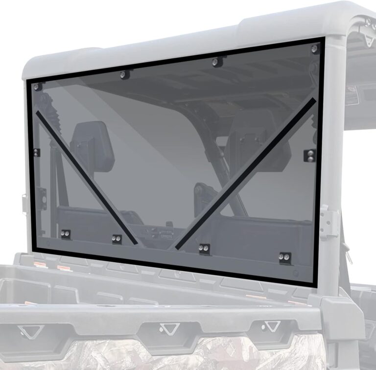 StarknightMT UFORCE 1000 Rear Windshield | Thick Poly Back Window for CFMOTO UFORCE 1000 & XL (2019-2025)