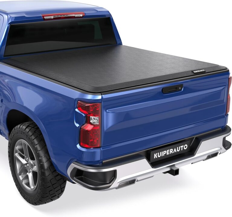 6.5FT Roll-Up Soft Vinyl Tonneau Cover for 99-06 Chevy Silverado/GMC Sierra 1500/2500/3500 HD Fleetside