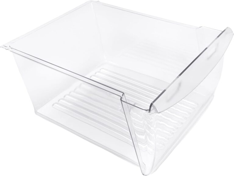 HECASA Upper Crisper Pan Compatible with Frigidaire Refrigerator – Replacement for 240351005, 240351062