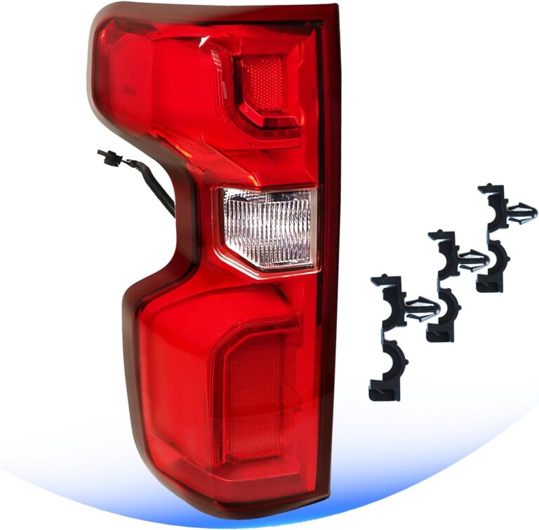 LED Tail Light Replacement for 2019-2025 Chevy Silverado 1500 Driver Side | w/Bulb & Harness